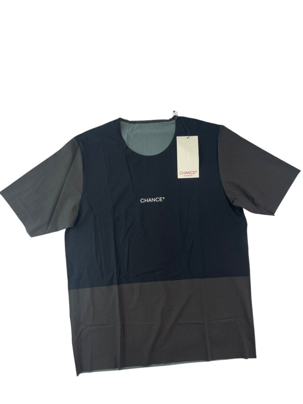 Chance Ultra Tee Unisex Black Sustainable Offset Carbon & Plastic Size M $178NWT